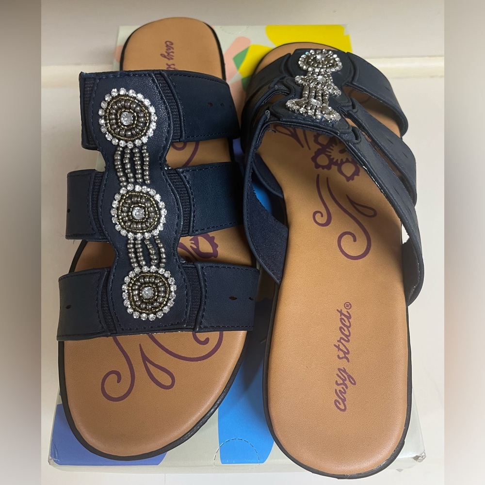 Ladies Jeweled Sandals